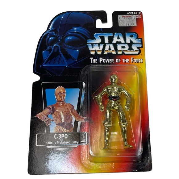 Kenner Star Wars The Power Of The Force C-3PO Realistic Metalized Body 1995 - Picture 2 of 16